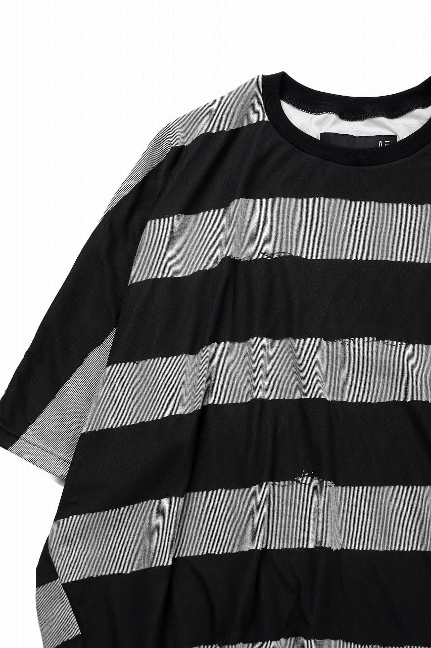 画像をギャラリービューアに読み込む, A.F ARTEFACT BOUND BORDER DOLMAN TEE (BLACK)