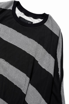 画像をギャラリービューアに読み込む, A.F ARTEFACT BOUND BORDER DOLMAN TEE (BLACK)