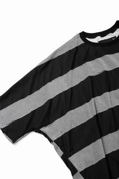 画像をギャラリービューアに読み込む, A.F ARTEFACT BOUND BORDER DOLMAN TEE (BLACK)