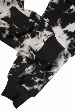 画像をギャラリービューアに読み込む, A.F ARTEFACT BELT CARGO SAROUEL JOGGER / MOTTLED DYING (BLACK x IVORY)