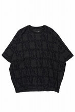 画像をギャラリービューアに読み込む, A.F ARTEFACT JACGURD DOLMAN TEE (BLACK x DARK GREY)