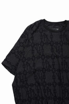 画像をギャラリービューアに読み込む, A.F ARTEFACT JACGURD DOLMAN TEE (BLACK x DARK GREY)