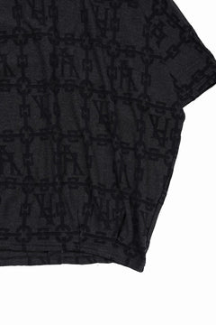 画像をギャラリービューアに読み込む, A.F ARTEFACT JACGURD DOLMAN TEE (BLACK x DARK GREY)