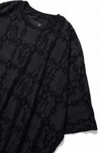 画像をギャラリービューアに読み込む, A.F ARTEFACT JACGURD DOLMAN TEE (BLACK x DARK GREY)