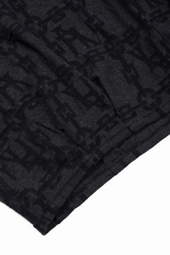 画像をギャラリービューアに読み込む, A.F ARTEFACT JACGURD DOLMAN TEE (BLACK x DARK GREY)