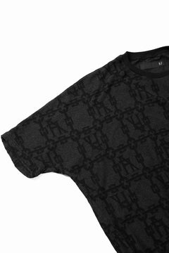 画像をギャラリービューアに読み込む, A.F ARTEFACT JACGURD DOLMAN TEE (BLACK x DARK GREY)