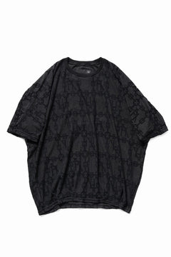 画像をギャラリービューアに読み込む, A.F ARTEFACT JACGURD DOLMAN TEE (BLACK x DARK GREY)