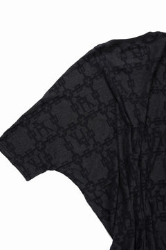 画像をギャラリービューアに読み込む, A.F ARTEFACT JACGURD DOLMAN TEE (BLACK x DARK GREY)