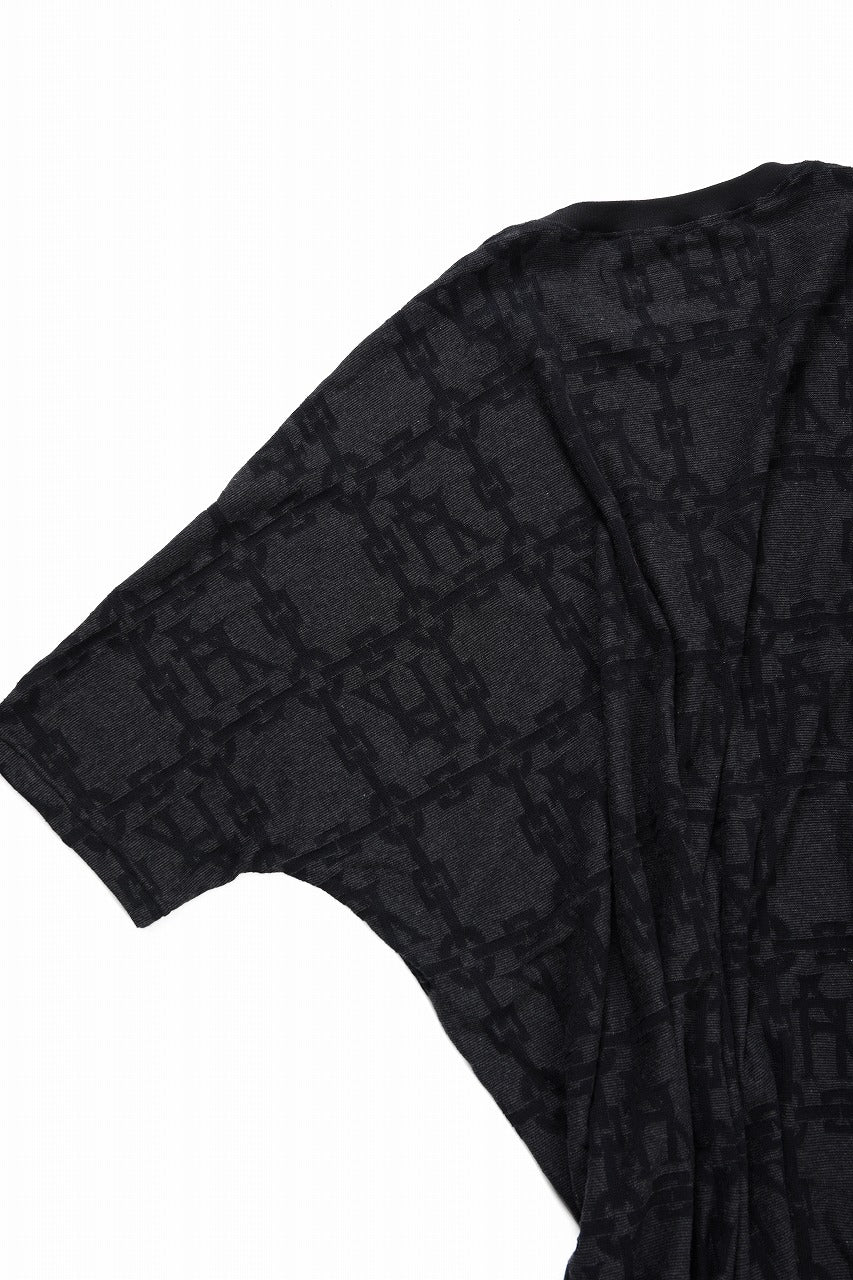 画像をギャラリービューアに読み込む, A.F ARTEFACT JACGURD DOLMAN TEE (BLACK x DARK GREY)