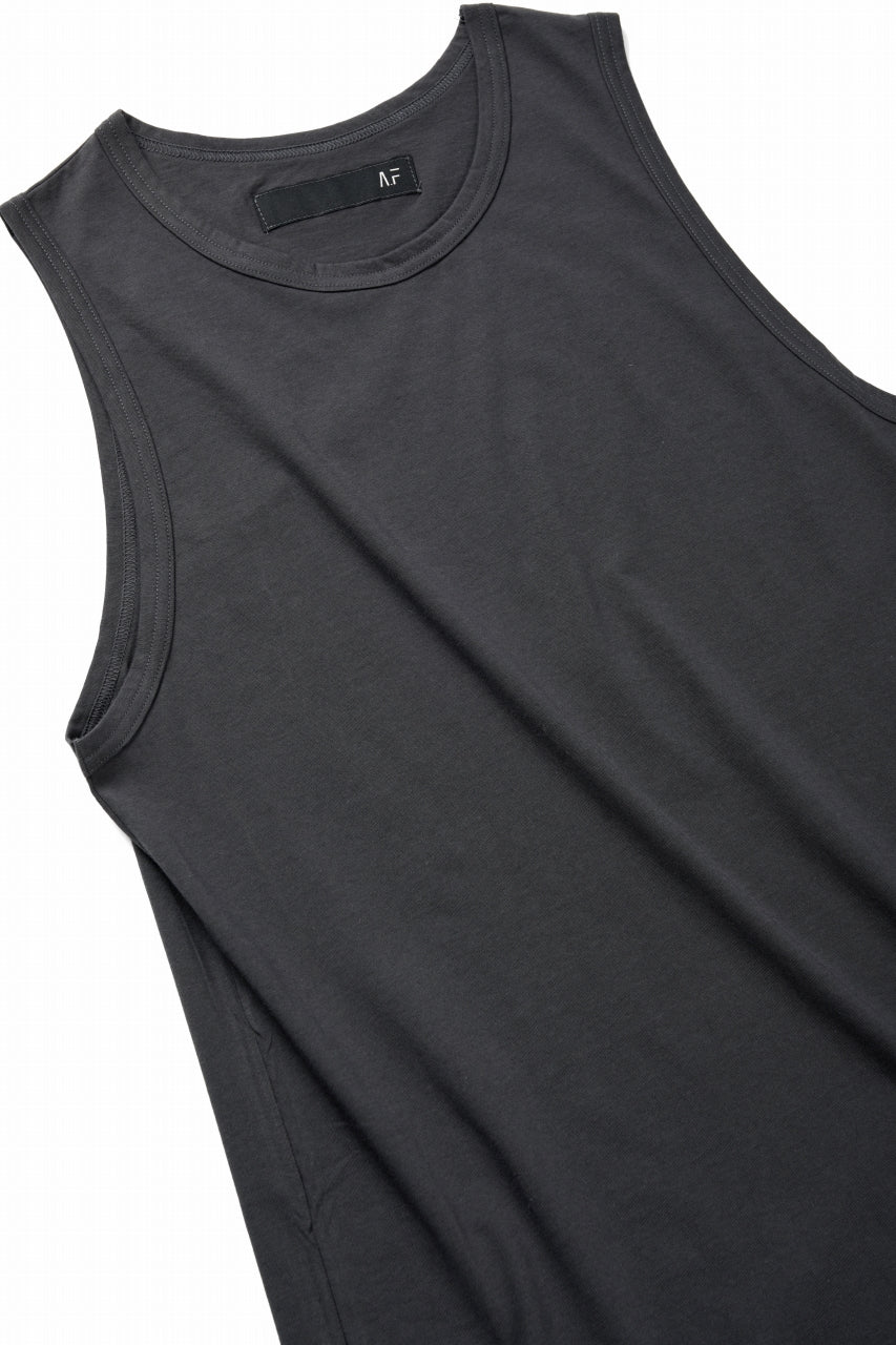 画像をギャラリービューアに読み込む, A.F ARTEFACT LOOSEY LONG TANK TOP (GREY)