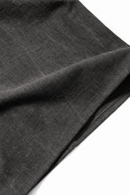 Load image into Gallery viewer, N/07 x black crow MINIMAL TANK TOP / DYED MEDIUM COTTON JERSEY (濃墨)