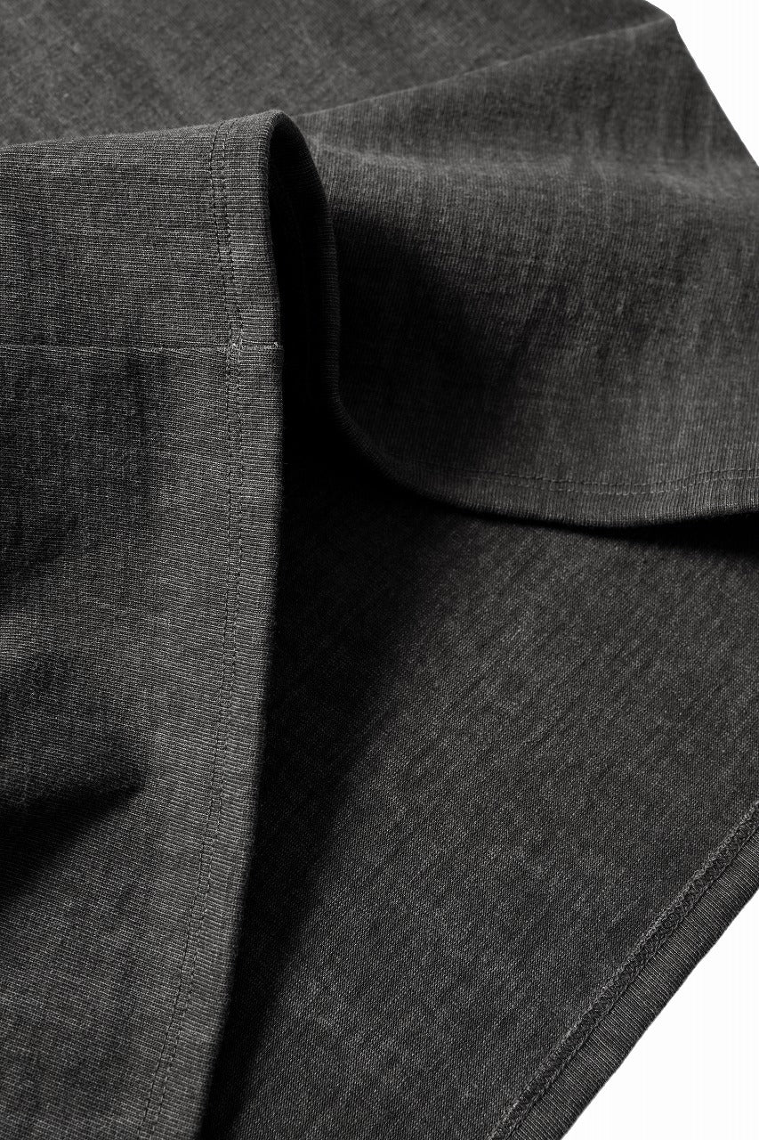 Load image into Gallery viewer, N/07 x black crow MINIMAL TANK TOP / DYED MEDIUM COTTON JERSEY (濃墨)