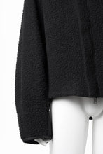 Load image into Gallery viewer, F/CE. NAPPING WOOL ASYMMETRY SHORT JACKET (BLACK)