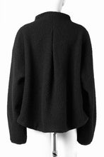 Load image into Gallery viewer, F/CE. NAPPING WOOL ASYMMETRY SHORT JACKET (BLACK)