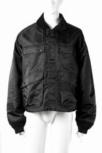 Load image into Gallery viewer, F/CE. FADING TWILL MIL JACKET (BLACK)