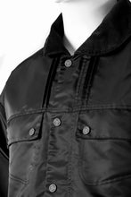 Load image into Gallery viewer, F/CE. FADING TWILL MIL JACKET (BLACK)
