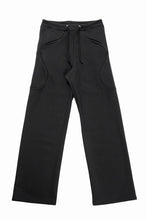画像をギャラリービューアに読み込む, OPPOSE DUALITY SUB ONG RIB SWEAT PANTS (BLACK)