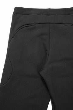 画像をギャラリービューアに読み込む, OPPOSE DUALITY SUB ONG RIB SWEAT PANTS (BLACK)