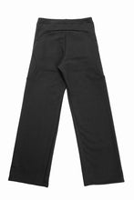 画像をギャラリービューアに読み込む, OPPOSE DUALITY SUB ONG RIB SWEAT PANTS (BLACK)