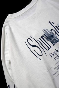 画像をギャラリービューアに読み込む, F/CE. LS TYPE-A / HIDDEN IDENTITY BY M.ENOMOTO (WHITE)