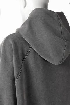 画像をギャラリービューアに読み込む, thom/krom RAGLAN SLEEVE HOODIE / SMOOTH SWEAT JERSEY (USED GREY)