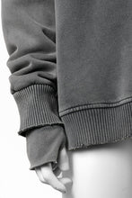 画像をギャラリービューアに読み込む, thom/krom RAGLAN SLEEVE HOODIE / SMOOTH SWEAT JERSEY (USED GREY)
