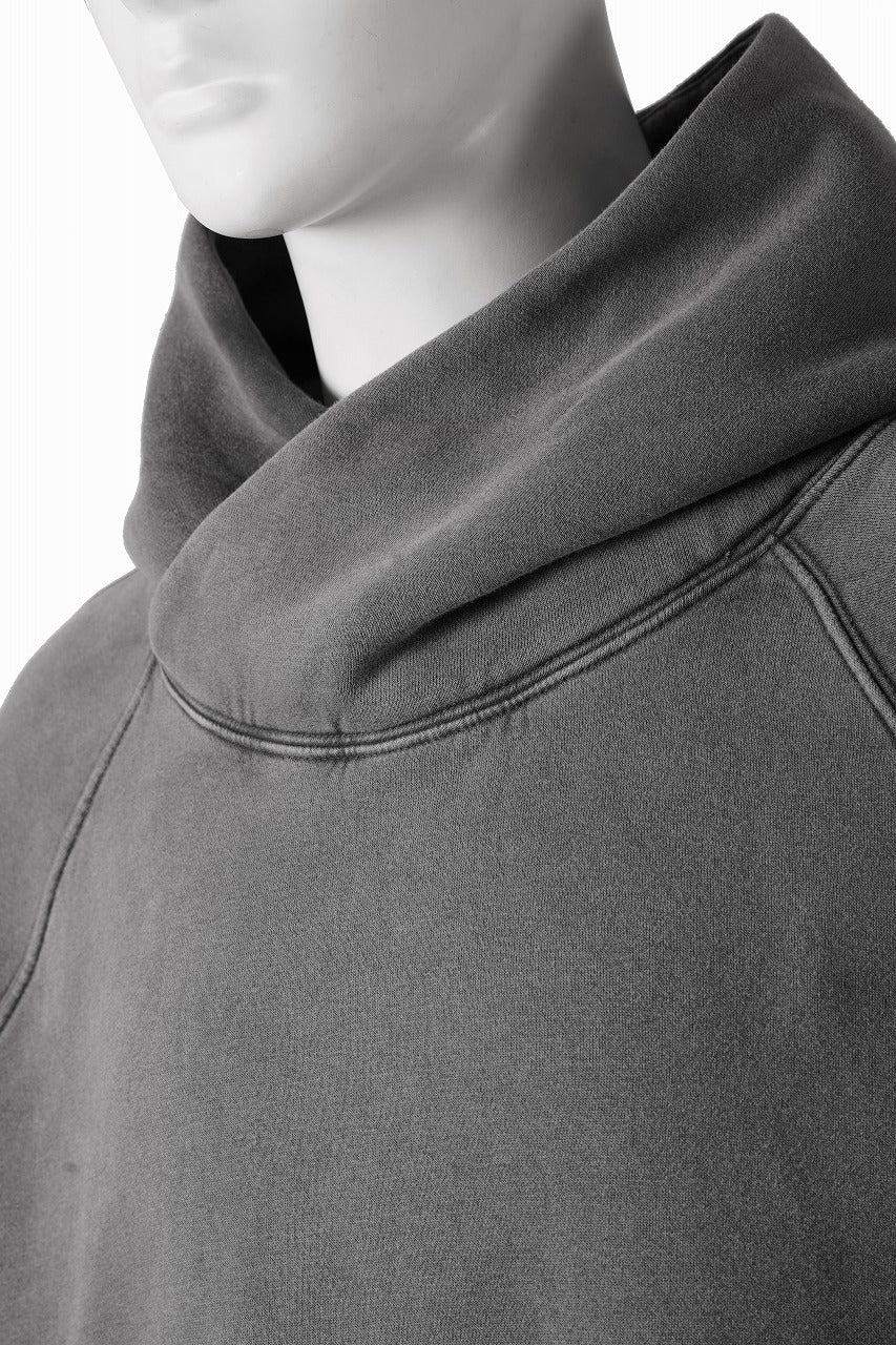 画像をギャラリービューアに読み込む, thom/krom RAGLAN SLEEVE HOODIE / SMOOTH SWEAT JERSEY (USED GREY)