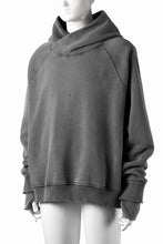 画像をギャラリービューアに読み込む, thom/krom RAGLAN SLEEVE HOODIE / SMOOTH SWEAT JERSEY (USED GREY)