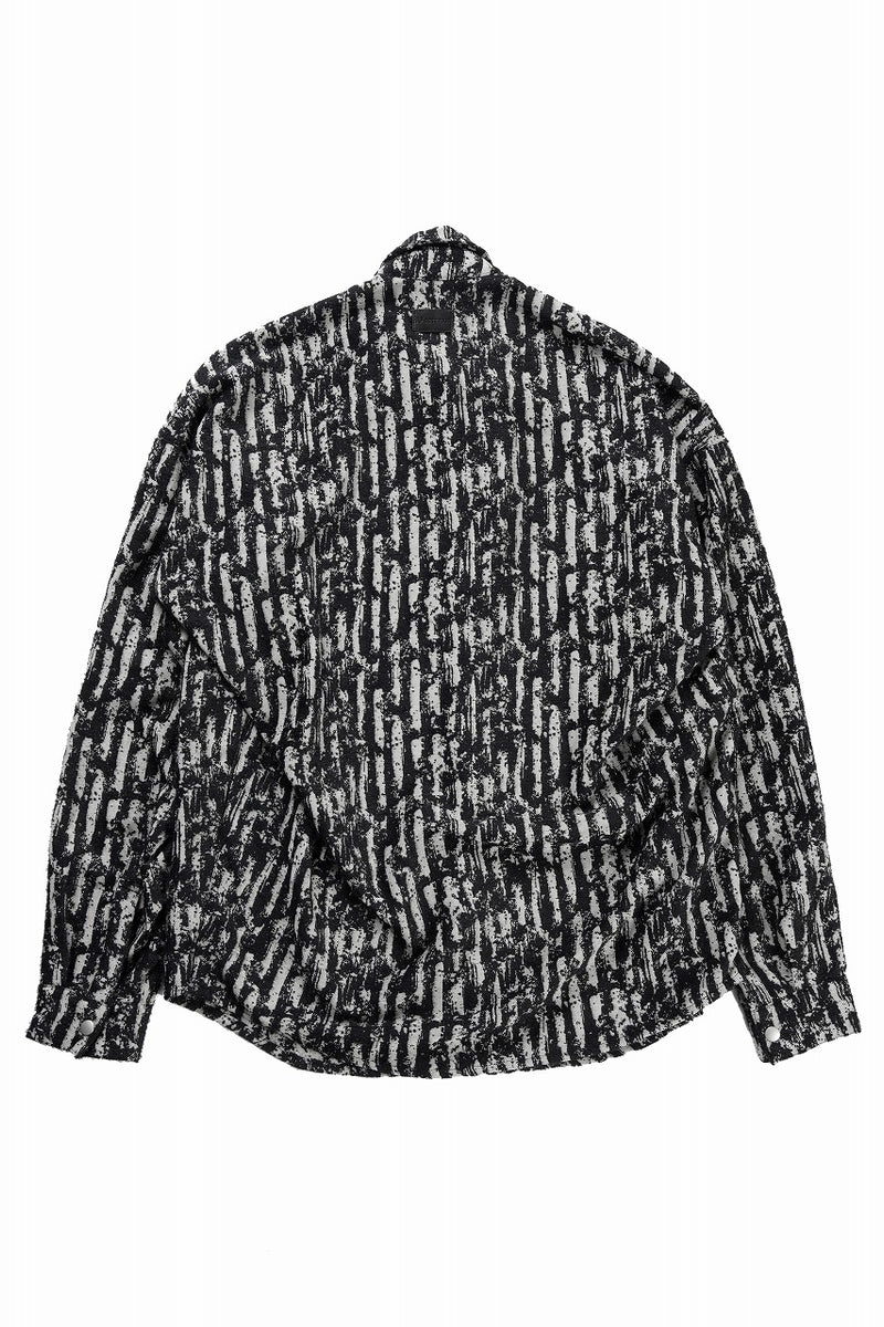 ２日間値下げ！試着のみ！A.F ARTEFACT オーバーサイズネルシャツ 3 ROYAL FLASH シャツ A.F ARTEFACT/エーエフ・アーティファクト/ Serge