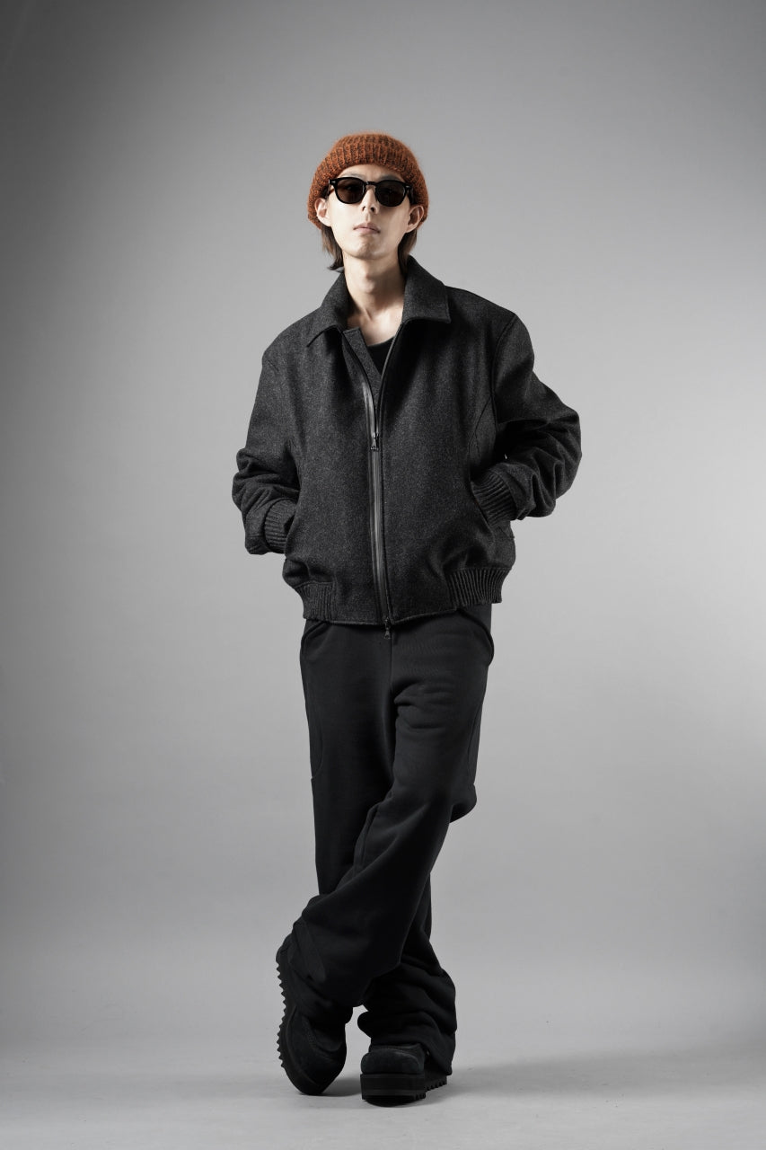 画像をギャラリービューアに読み込む, OPPOSE DUALITY SUB ONG RIB SWEAT PANTS (BLACK)