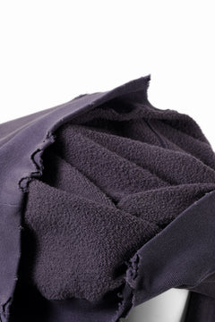 画像をギャラリービューアに読み込む, FULLCOUNT FADING RAGLAN SLEEVE SWEAT SHIRT (EGG PLANT)