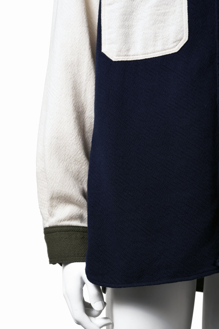 画像をギャラリービューアに読み込む, FULLCOUNT CRAZY PATTERN FLANNEL WORK SHIRT (TYPE A)