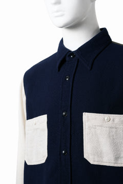 画像をギャラリービューアに読み込む, FULLCOUNT CRAZY PATTERN FLANNEL WORK SHIRT (TYPE A)