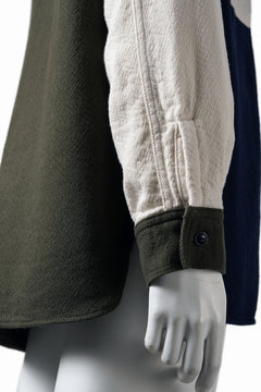 画像をギャラリービューアに読み込む, FULLCOUNT CRAZY PATTERN FLANNEL WORK SHIRT (TYPE A)