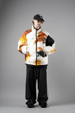 画像をギャラリービューアに読み込む, Y-3 Yohji Yamamoto AOP PUFFER DOWN JACKET (WHITE + MULTI)