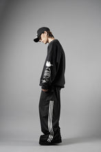画像をギャラリービューアに読み込む, Y-3 Yohji Yamamoto GRAPHIC CREW SWEAT (BLACK)