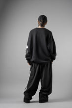 画像をギャラリービューアに読み込む, Y-3 Yohji Yamamoto GRAPHIC CREW SWEAT (BLACK)