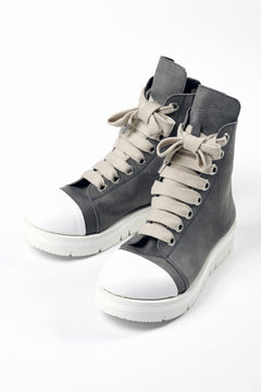 Load image into Gallery viewer, A.F ARTEFACT x Portaille THICK SNEAKER BOOTS / FILED STEER (GREY×WHITE)