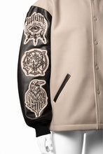 画像をギャラリービューアに読み込む, beauty : beast HEAVY MELTON COACH JACKET (BEIGE)