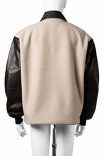 画像をギャラリービューアに読み込む, beauty : beast HEAVY MELTON COACH JACKET (BEIGE)