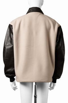 画像をギャラリービューアに読み込む, beauty : beast HEAVY MELTON COACH JACKET (BEIGE)
