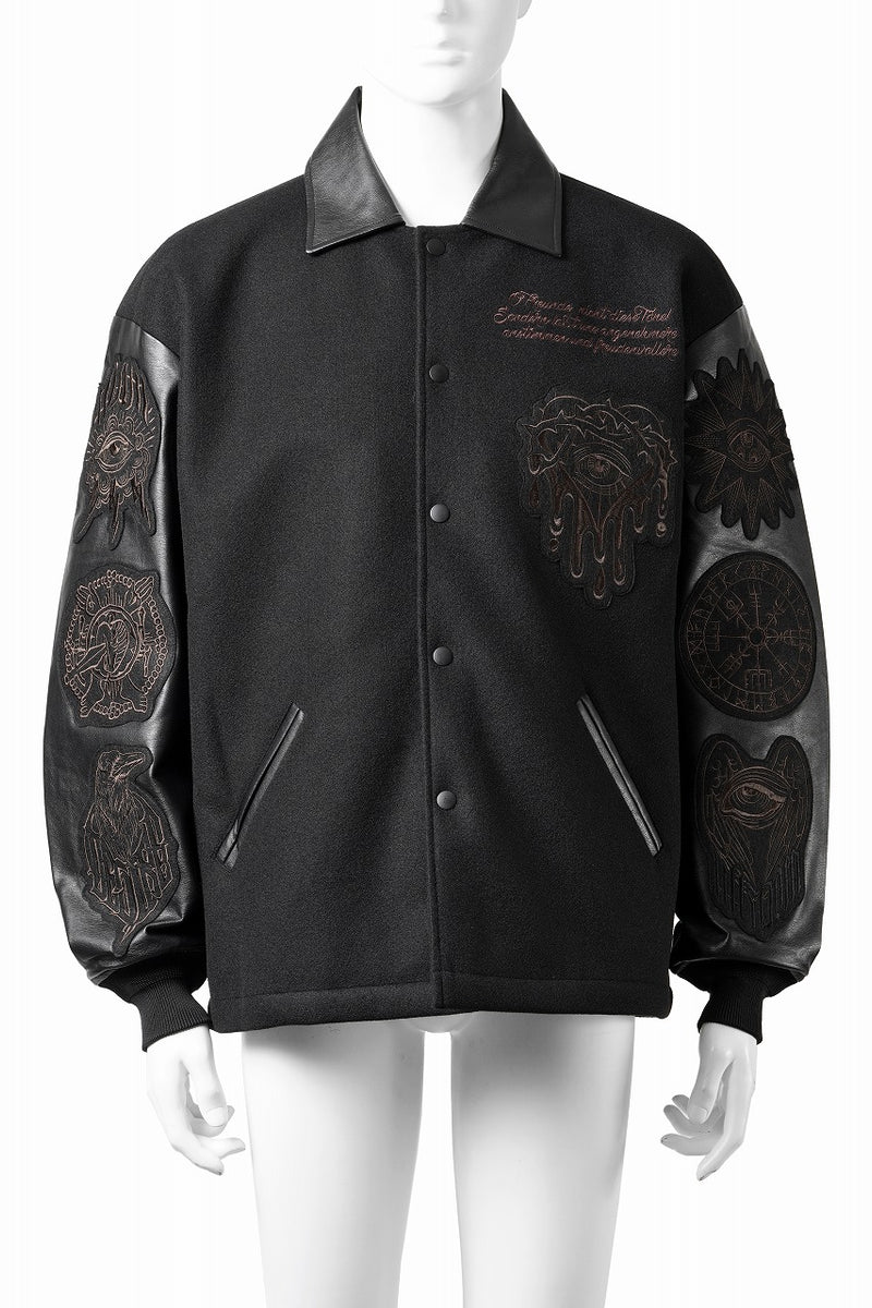 beauty : beast HEAVY MELTON COACH JACKET (BLACK)の商品ページ beauty : beast HEAVY MELTON COACH JACKET (BLACK)の商品ページ