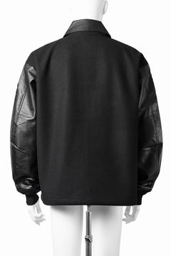画像をギャラリービューアに読み込む, beauty : beast HEAVY MELTON COACH JACKET (BLACK)
