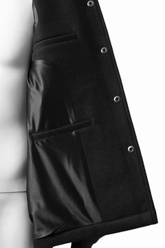 画像をギャラリービューアに読み込む, beauty : beast HEAVY MELTON COACH JACKET (BLACK)