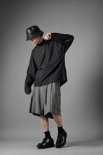 画像をギャラリービューアに読み込む, TARO HORIUCHI / th products Dolman L/S Tee / high gauge bare smooth (black)