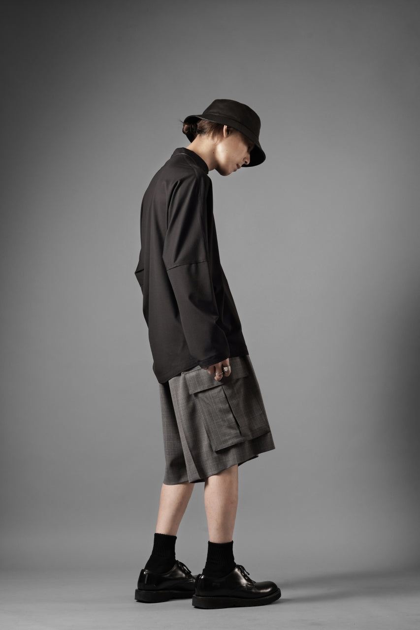 画像をギャラリービューアに読み込む, TARO HORIUCHI / th products Dolman L/S Tee / high gauge bare smooth (black)