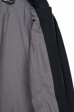 画像をギャラリービューアに読み込む, kujaku oversized zip-up blouson / J-811 (black)