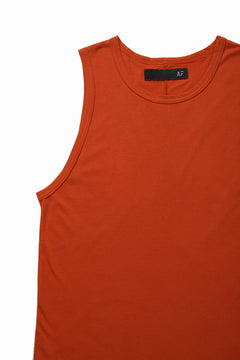画像をギャラリービューアに読み込む, A.F ARTEFACT SQURECUT LONG TANK TOP (ORANGE)