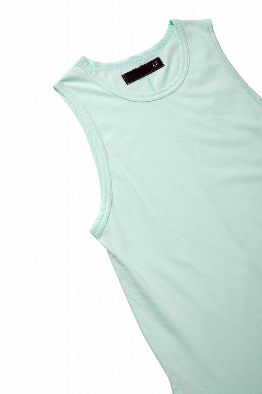 画像をギャラリービューアに読み込む, A.F ARTEFACT SQURECUT LONG TANK TOP (MINT)