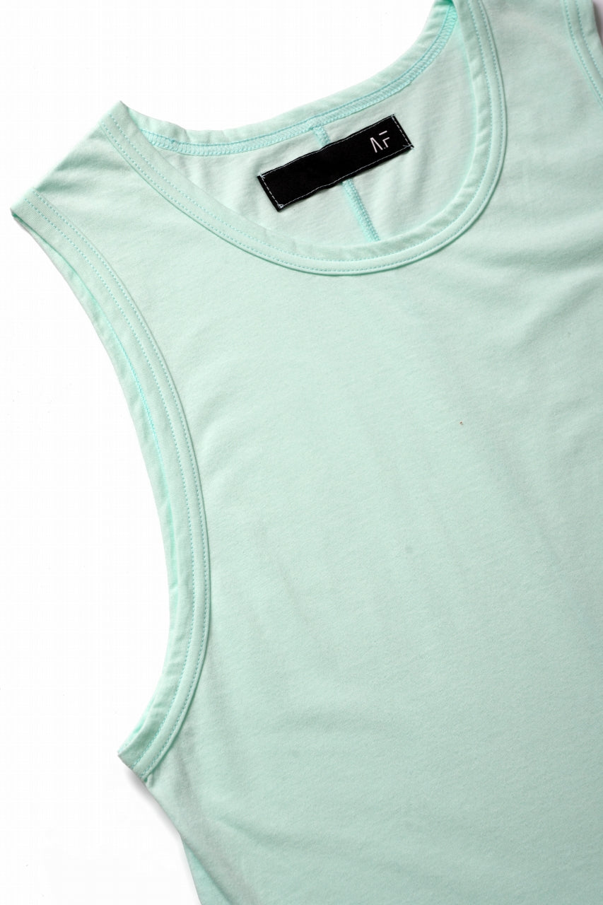 画像をギャラリービューアに読み込む, A.F ARTEFACT SQURECUT LONG TANK TOP (MINT)